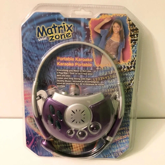 Matrix Zone Sakar Portable Karaoke Hands Free Microphone AM FM Radio - Picture 12 of 12